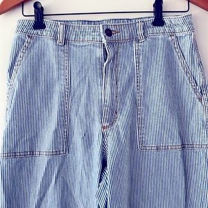 Universal thread, pinstripe wide, leg pants